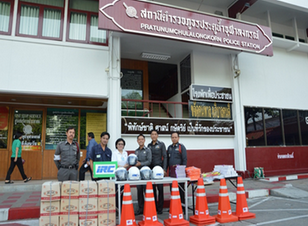 โครงการขับขี่ปลอดภัยสวมใส่หมวกกันน๊อค จังหวัดปทุมธานี